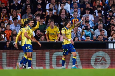 بهدف في الثواني الأخيرة.. لاس بالماس يتعادل مع أوساسونا بالدوري الإسباني